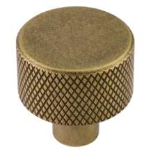 Afbeeldingen van Siro Meubelknop metaal - L 24mm/H 25mm/B 24mm vintage goud 