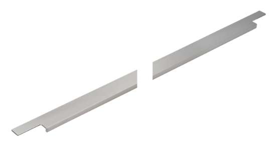 Afbeeldingen van Siro Handgreep metaal - L 1195mm/H 38mm/B 13mm RVS effect 