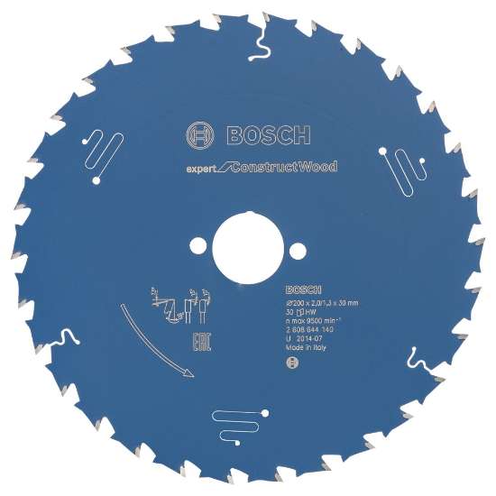 Afbeeldingen van Bosch Cirkelzaagblad Expert for Construct Wood