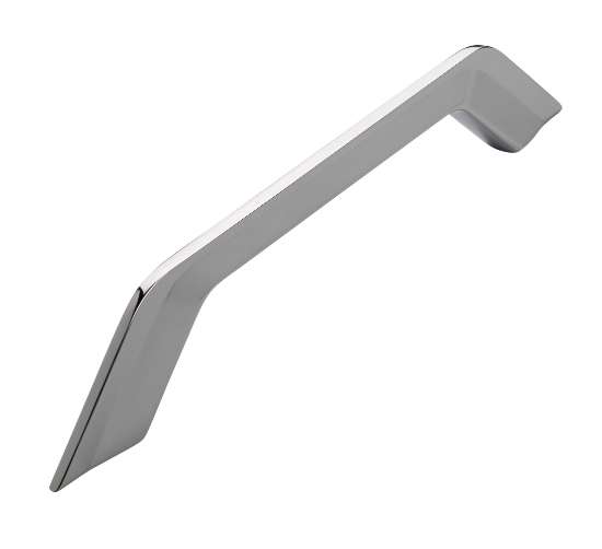 Afbeeldingen van Siro Meubelgreep metaal - boorafstand 160mm/L 210mm/H 33mm/B 10mm chroom glanzend 