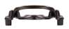 Afbeeldingen van Siro Hangende handgreep metaal - boorafstand 64mm/L 74mm/H 19mm/B 47mm antiek messing 