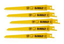 Afbeeldingen van DeWALT Reciprozaagblad bim 152x4,2mm splintervrij in gipsplaat en kunstsof DT2356