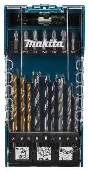 Afbeeldingen van Makita Boor-/schroefbitset 17-dlg D-74887