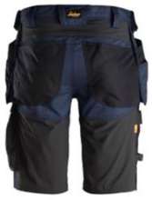 Afbeeldingen van Snickers korte broek 6141-9504 maat 044 donker blauw