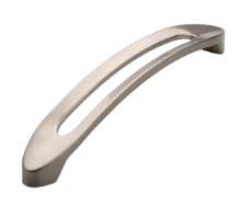 Afbeeldingen van Siro Meubelgreep metaal - boorafstand 160mm/L 180mm/H 29mm/B 25mm RVS effect 