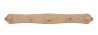 Afbeeldingen van Siro Haaklijst hout - boorafstand 312mm/L 460mm/H 77mm/B 60mm grenen 