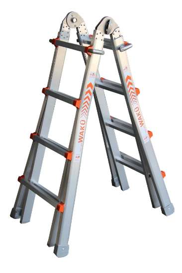 Afbeeldingen van Waku Telescoopladder 4x4 sporten model 1