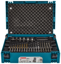 Afbeeldingen van Makita SDS boor/bitset 65-dlg Mbox B-69478
