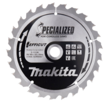 Afbeeldingen van Makita afkortzaagblad efficut HM - 190X20x1,85mm 25 Tands 10° - voor Hout