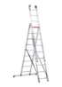 Afbeeldingen van Aluminium ladder - 3-delig reform