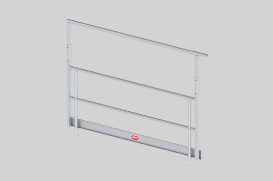 Afbeeldingen van Altrex leuningframe Modulaire Triangelbrug - dakrandbeveiliging 3.0m 