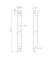 Afbeeldingen van Nemef Pompespagnolet stang - 3000x16mm - gegalvaniseerd 