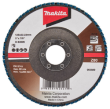 Afbeeldingen van Makita Lamellenschijf D-63806 - Ø125mm - Z80 