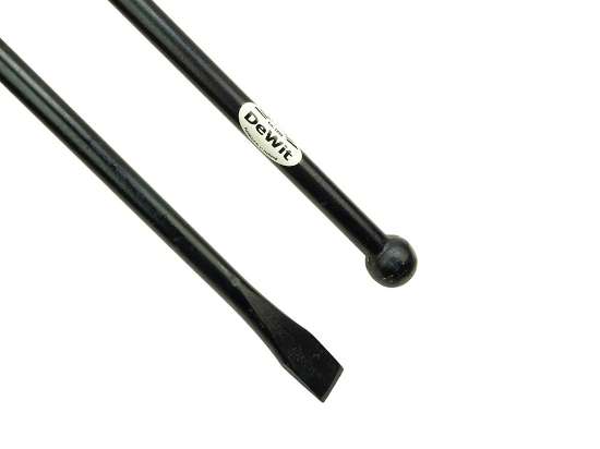 Afbeeldingen van De Wit stootijzer 1400 x 28mm   7003