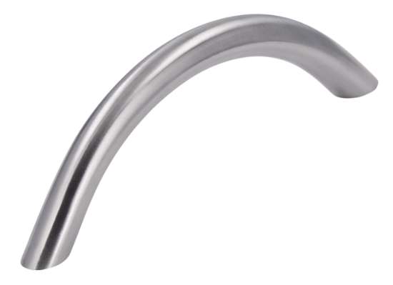Afbeeldingen van Siro Meubelgreep metaal - boorafstand 96mm/L 111mm/H 35mm/B 10mm RVS 