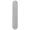 Afbeeldingen van Langschild ovaal 220x41mm RVS