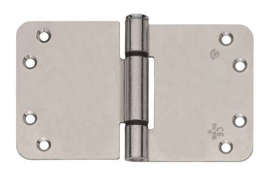 Afbeeldingen van Bsw Veiligheids glijlagerscharnier RD 818 GV - 89x152 3mm afgerond - gegalvaniseerd 