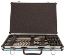 Afbeeldingen van Makita SDS Boor-/beitelset 17-Dlg D-42444