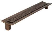 Afbeeldingen van Siro Meubelgreep metaal - boorafstand 192mm/L 202mm/H 21mm/B 36mm antiek messing 