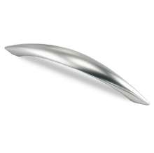 Afbeeldingen van Hettich Greep Carvo, boorafstand 128, L 158 mm, B 19 mm, H 30 mm, roestvrij staal finish geborsteld