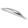 Afbeeldingen van Hettich Greep Carvo, boorafstand 128, L 158 mm, B 19 mm, H 30 mm, roestvrij staal finish geborsteld
