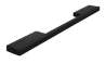Afbeeldingen van Siro Meubelgreep metaal - boorafstand 160/256mm/L 284mm/H 29mm/B 10mm mat zwart 
