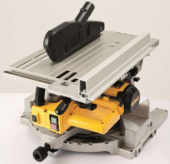 Afbeeldingen van DeWalt combinatiezaag D27113-QS - Ø305mm 1600Watt - inclusief zaagblad in doos