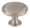 Afbeeldingen van Siro Meubelknop metaal - L 30mm/H 24mm/B 30mm - RVS effect 