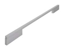 Afbeeldingen van Siro Meubelgreep metaal - boorafstand 288/384mm/L 412mm/H 29mm/B 10mm mat aluminium 