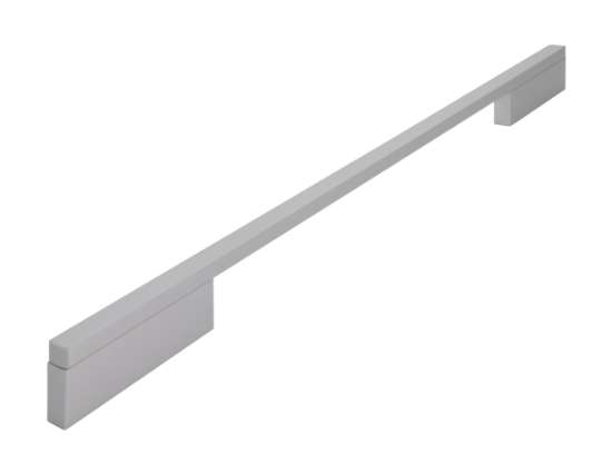 Afbeeldingen van Siro Meubelgreep metaal - boorafstand 288/384mm/L 412mm/H 29mm/B 10mm mat aluminium 