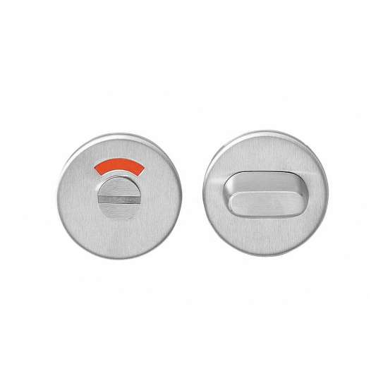 Afbeeldingen van INTERSTEEL WC-sluiting 7mm rond plat verdekt RVS 3413
