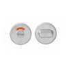 Afbeeldingen van INTERSTEEL WC-sluiting 7mm rond plat verdekt RVS 3413