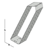 Afbeeldingen van GB gordinglas - 96x221x1,5mm - sendzimir verzinkt