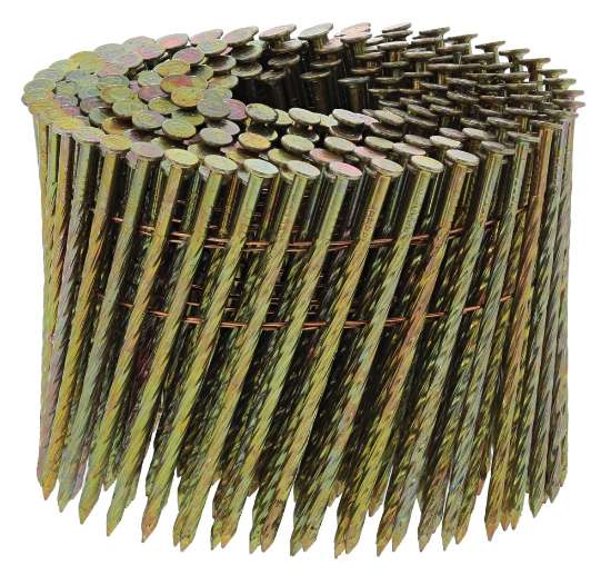 Afbeeldingen van Haubold spoelnagel CW - Ø3,1x90mm 12mµ - schroef verzinkt