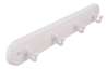 Afbeeldingen van Siro Sleutelhouder kunststof - boorafstand 208mm/L 240mm/H 29mm/B 36mm - wit 