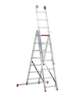 Afbeeldingen van Aluminium ladder - 3-delig reform