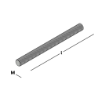 Afbeeldingen van GB draadeind - M16x195mm - 4.8 blank 