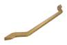 Afbeeldingen van Siro Meubelgreep metaal - boorafstand 224mm/L 250mm/H 32mm/B 9mm vintage goud 