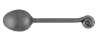 Afbeeldingen van Siro Meubelgreep metaal - boorafstand 64mm/L 108mm/H 23mm/B 28mm - tin 