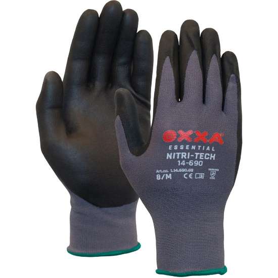 Afbeeldingen van OXXA Essential Handschoen Nitri-Tech 14-690 - Maat 10 