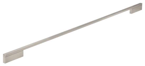 Afbeeldingen van Siro Meubelgreep metaal - boorafstand 640/736mm/L 764mm/H 29mm/B 10mm RVS effect 