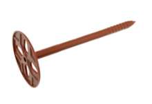 Afbeeldingen van GB instortplug - Ø8x140mm - nylon bruin