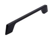 Afbeeldingen van Siro Meubelgreep metaal - boorafstand 160mm/L 195mm/H 27mm/B 10mm mat zwart 