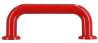 Afbeeldingen van Siro Meubelgreep kunststof - boorafstand 64mm/L 80mm/H 30mm/B 16mm - rood 