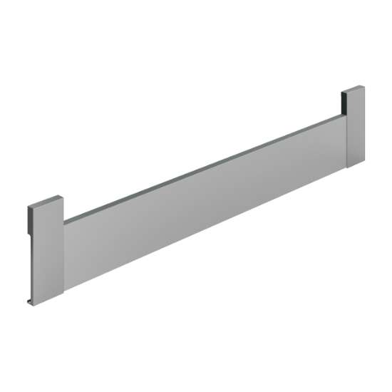 Afbeeldingen van Hettich Front voor inliggende schuiflade ArciTech, 126 x 400 mm, zilver
