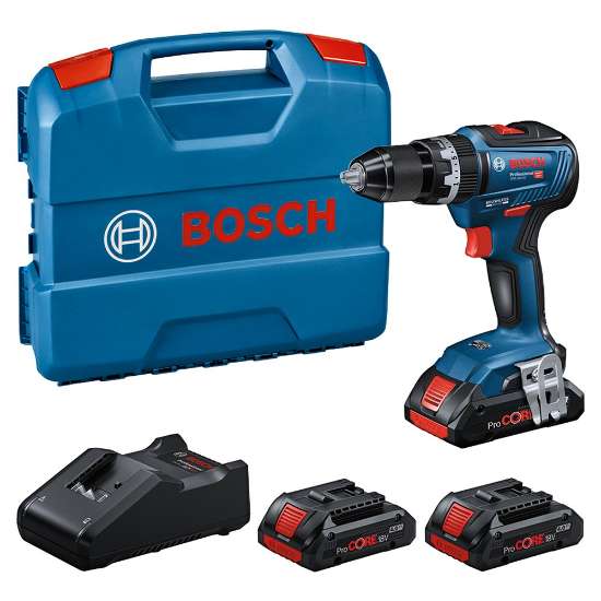 Afbeeldingen van Bosch Schroefklopboormachine GSB 18V-55