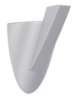 Afbeeldingen van Siro Kapstokhaak kunststof - L 64mm/H 33mm/B 47mm - aluminium 