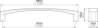 Afbeeldingen van Siro Meubelgreep metaal - boorafstand 128mm/L 136mm/H 23mm/B 16mm - RVS effect 