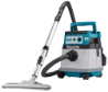 Afbeeldingen van Makita Stofzuiger met stofafzuigset DVC155LZX2 - 2x18v 15L opvangbak - voor nat/droog gebruik in doos 