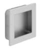 Afbeeldingen van Siro Schelpgreep metaal - L 46mm/H 13mm/B 46mm aluminium 